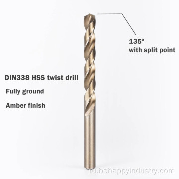 Twist Drill для бурения металлической нержавеющей стали